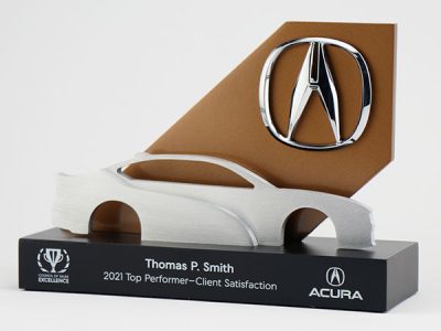 Acura 2012 Top Performer-Client Satisfaction award